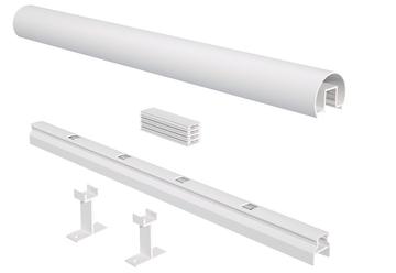 6' Top & Bottom Rails for 5/8" Pickets