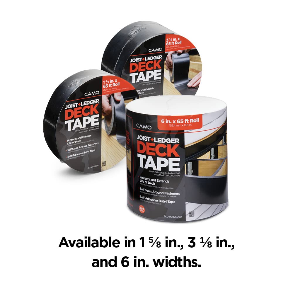 CAMO Joist + Ledger Deck Tape