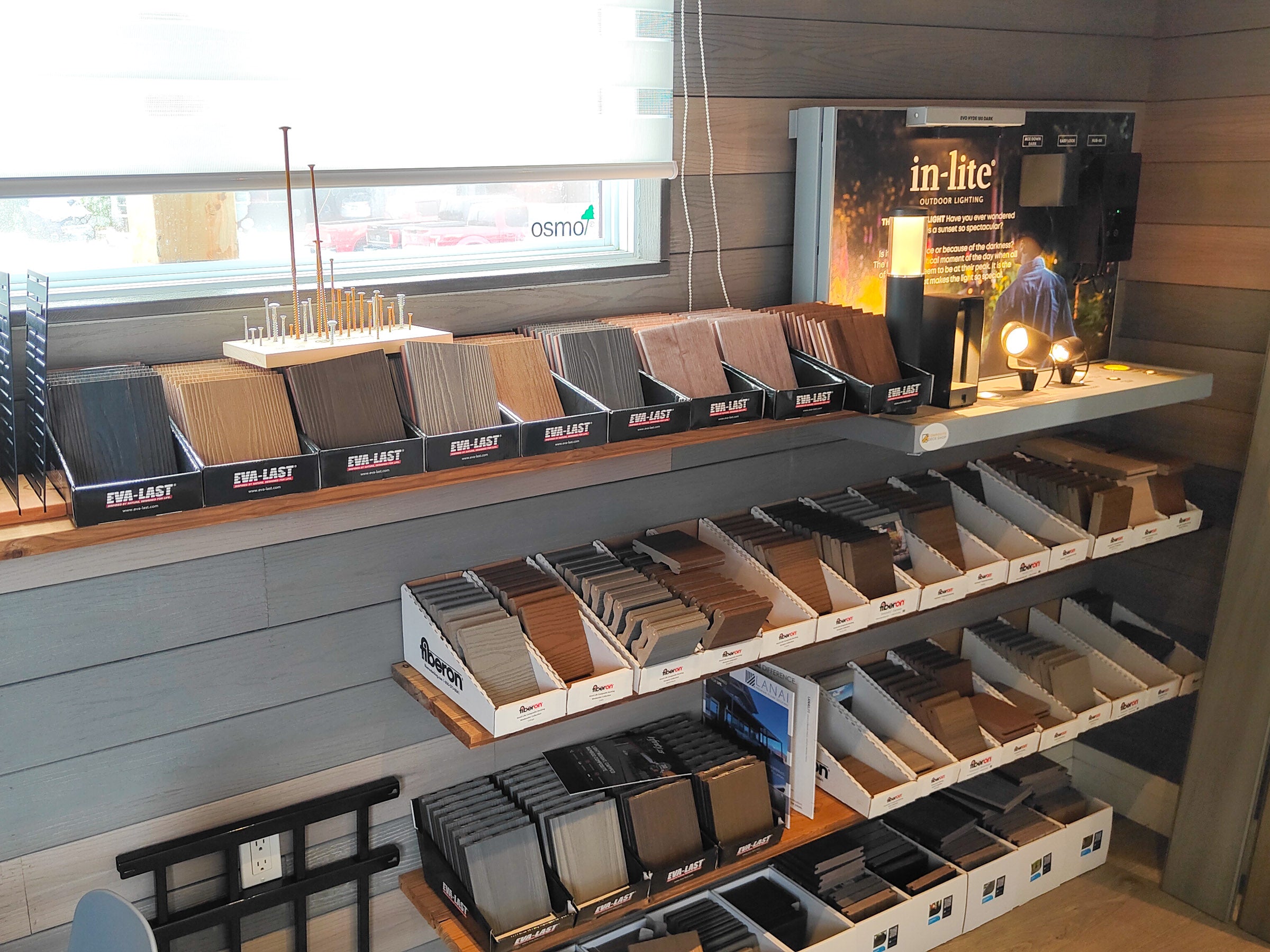 Peterborough Decking materials store show room and warehouse