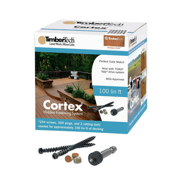 Cortex® - TimberTech Screws and Plugs - 100LF