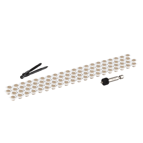Cortex® - Collated Plugs and Screws - Azek - 100 SQ FT