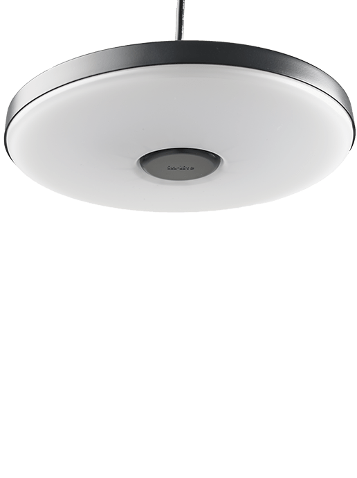In-Lite DISC PENDANT 100-230V BLACK