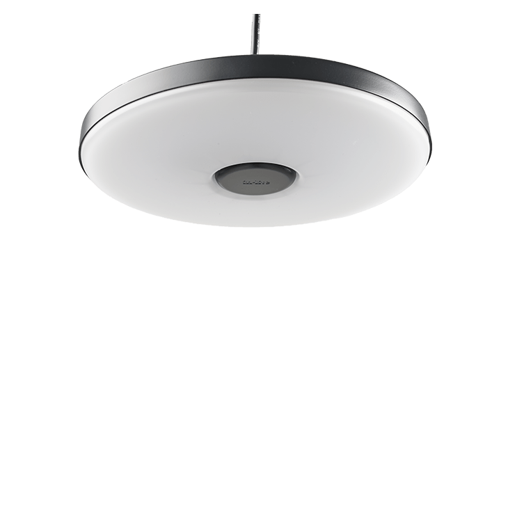 In-Lite DISC PENDANT 100-230V BLACK TRI