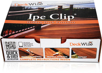 Deckwise - Ipe Extreme KD Clips (1/4") - 100 SQ FT
