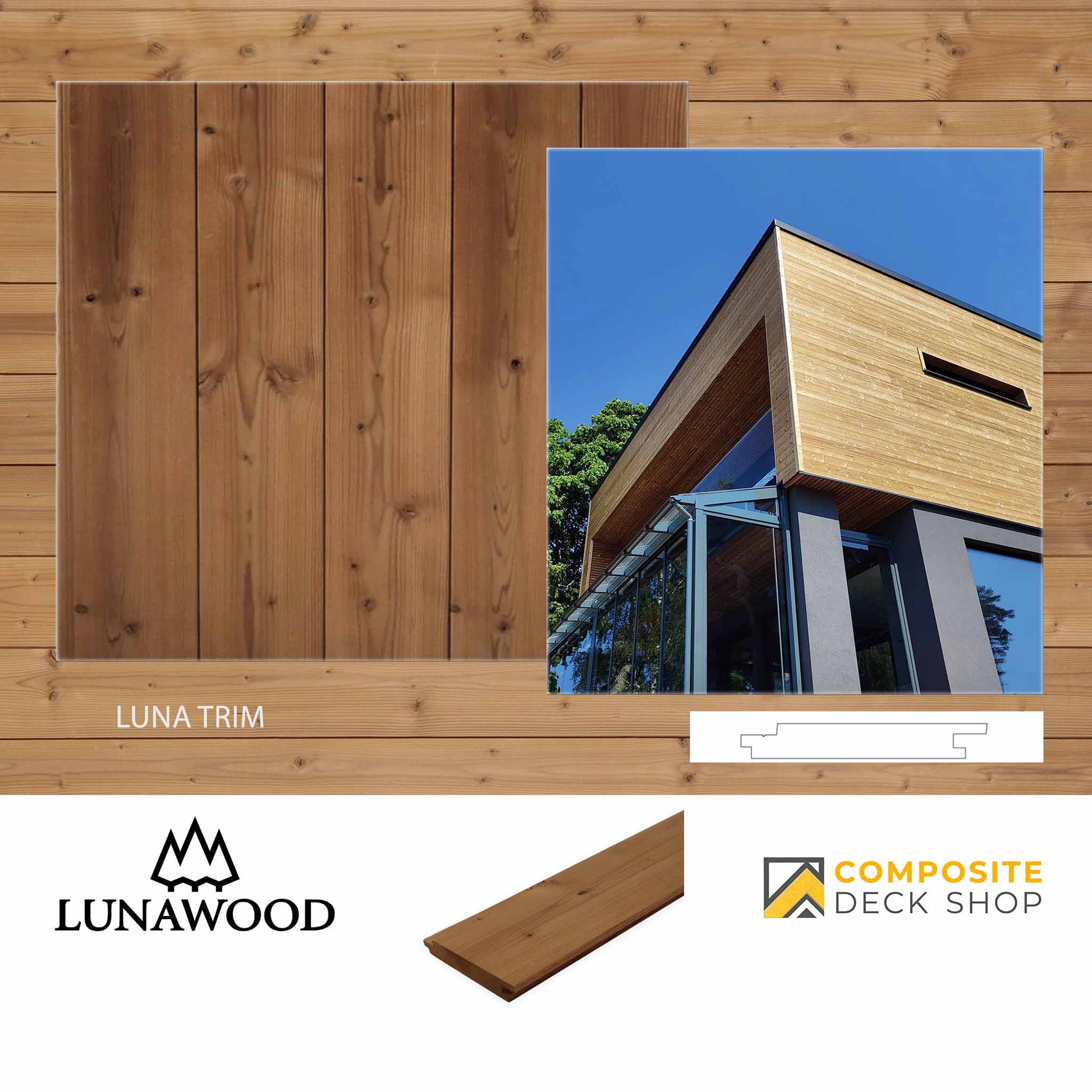 Lunawood Luna Trim Decking