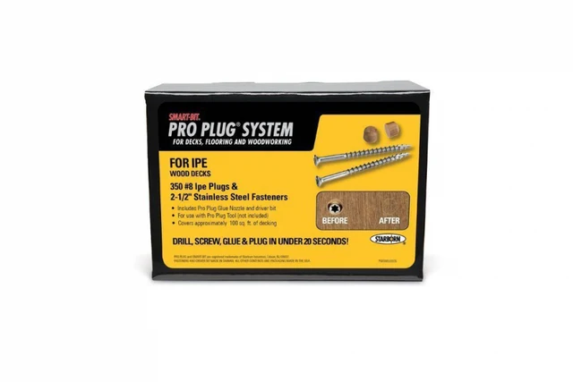 Pro Plug System - Ipe Plug & Screw Kit 100 SF