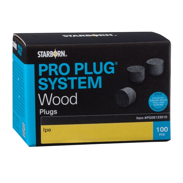 Pro Plug System - Ipe (Plugs Only) - 100 Pcs