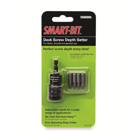 Starborn - Smart-Bit - Deck Screw Depth Setter