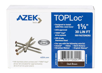 TOPLoc® Fascia Screws - Azek