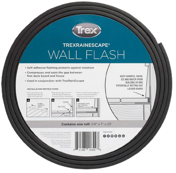 TREX RainEscape Wall Flashing - 25'