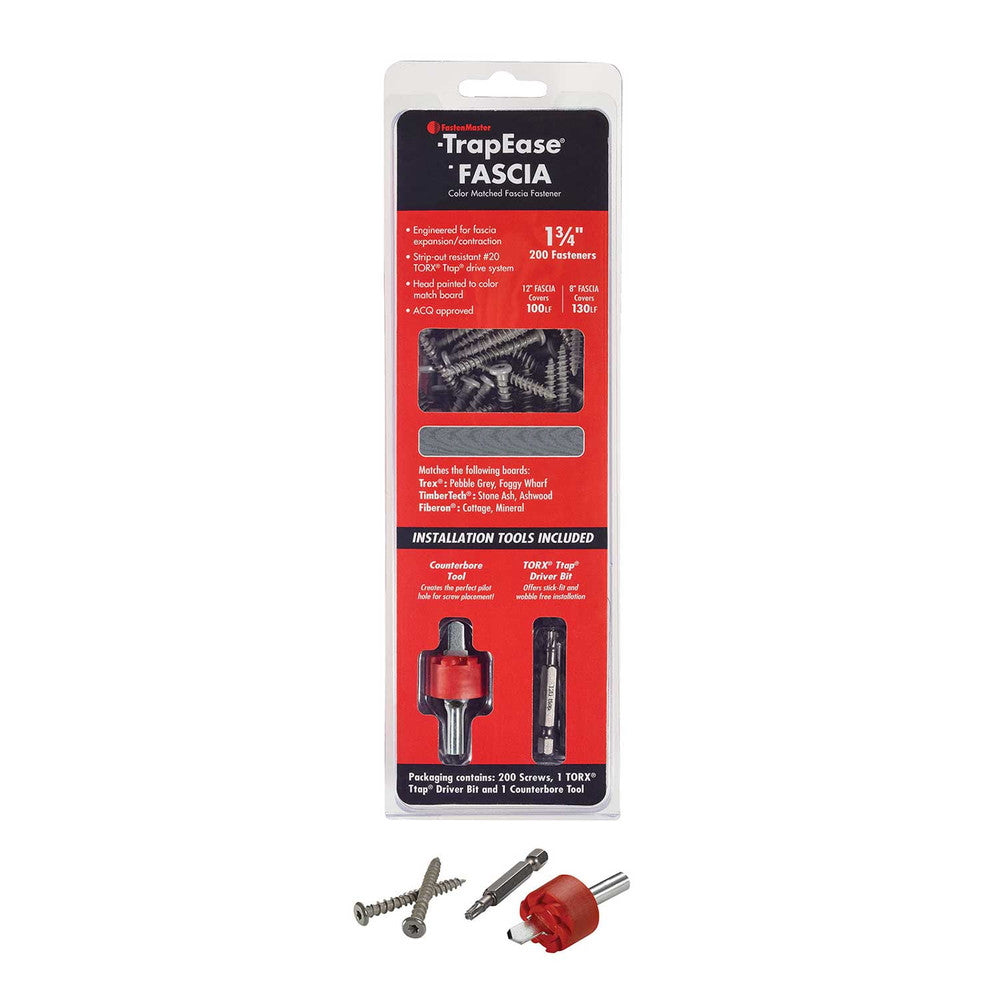 TrapEase Fascia Screws