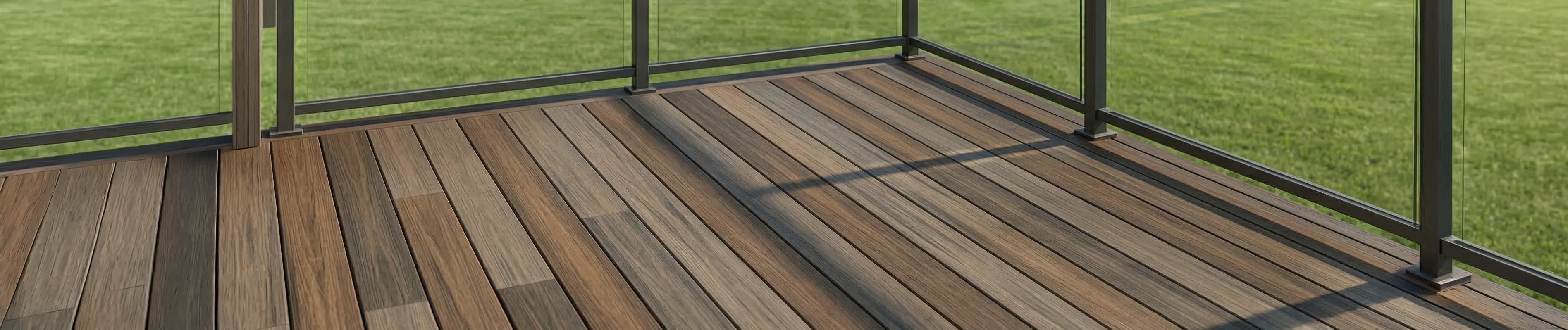 Patio Lunawood deck with chairs