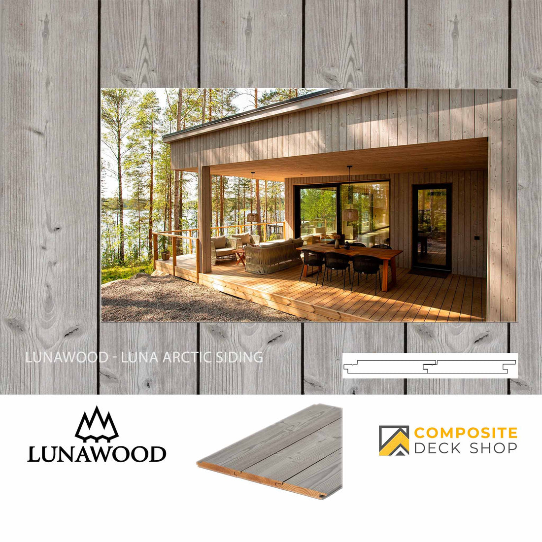 Lunawood Siding – Composite Deck Shop - Pick up in Vaughan • Barrie ...
