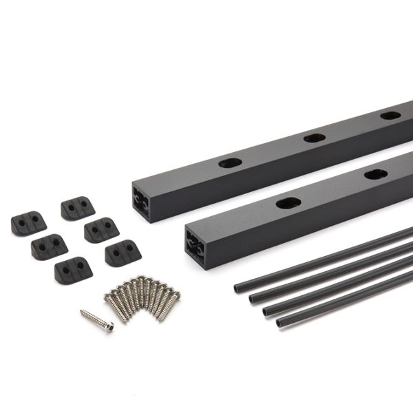 Trex Signature® Rod Rail Vertical Kit in 42" Stair Charcoal Black