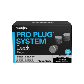 Box of Starborn Pro Plug System Deck Plugs on a white background