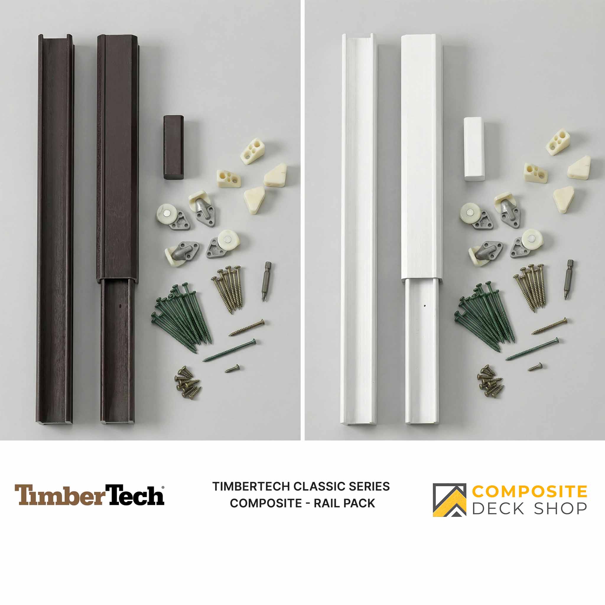 TimberTech Classic Series - Composite Rail Pack – Composite Deck Shop ...