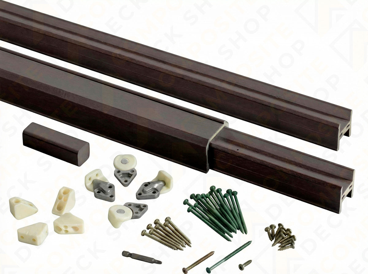 Timbertech Composite Railing TimberTech Classic Series - Composite Rail Pack – Composite Deck Shop ...