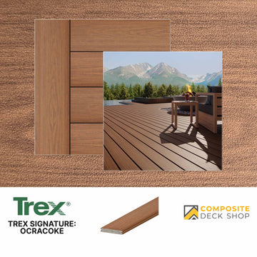 Trex Signature Decking in Ocracoke Colour