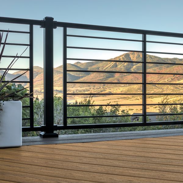 Trex Signature® Rod Rail Vertical Kit for Horizontal Railings