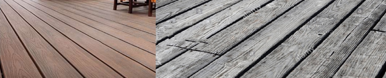 Composite vs wood decking