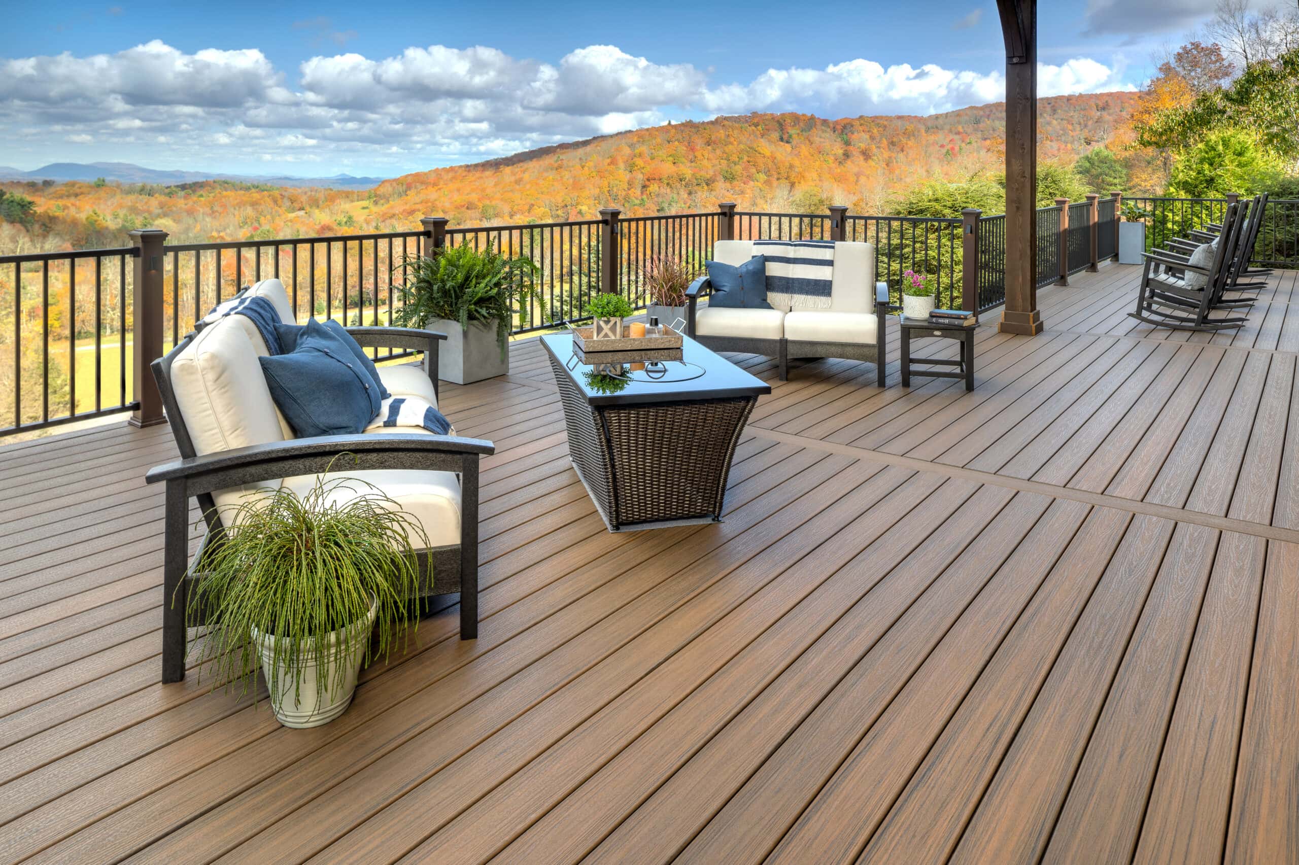 Composite deck colours