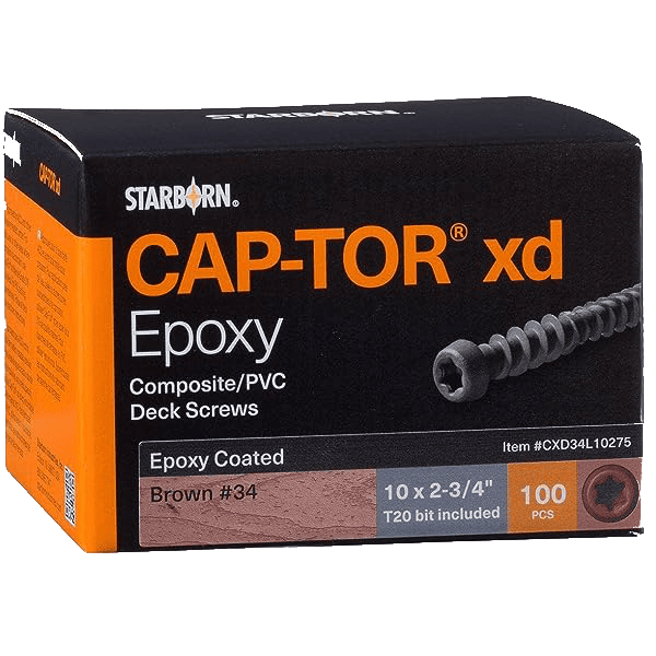 Box of Cap-Tor xd Painted Head Screws