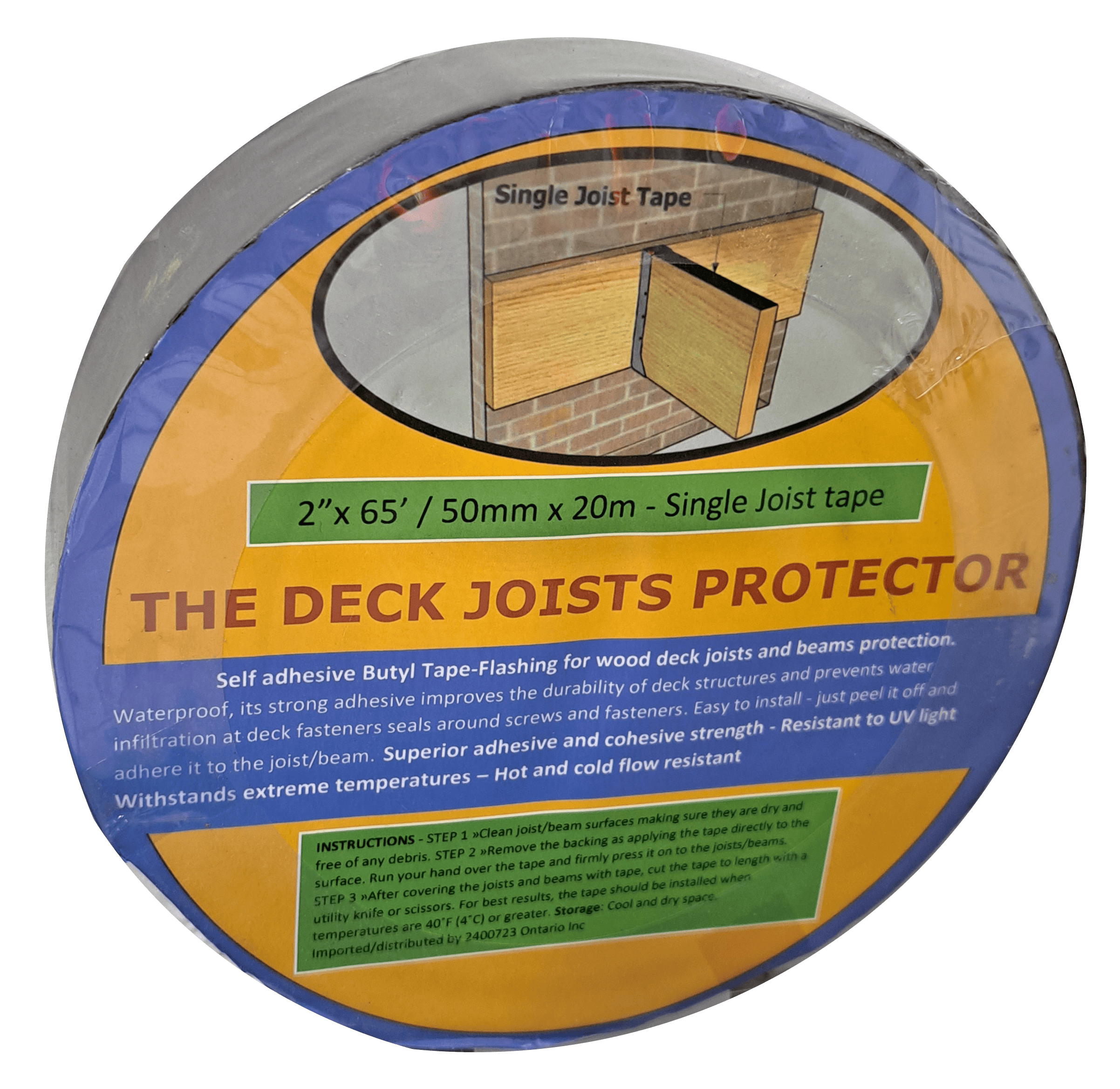 2" The Deck Joists Protector Joist Tape
