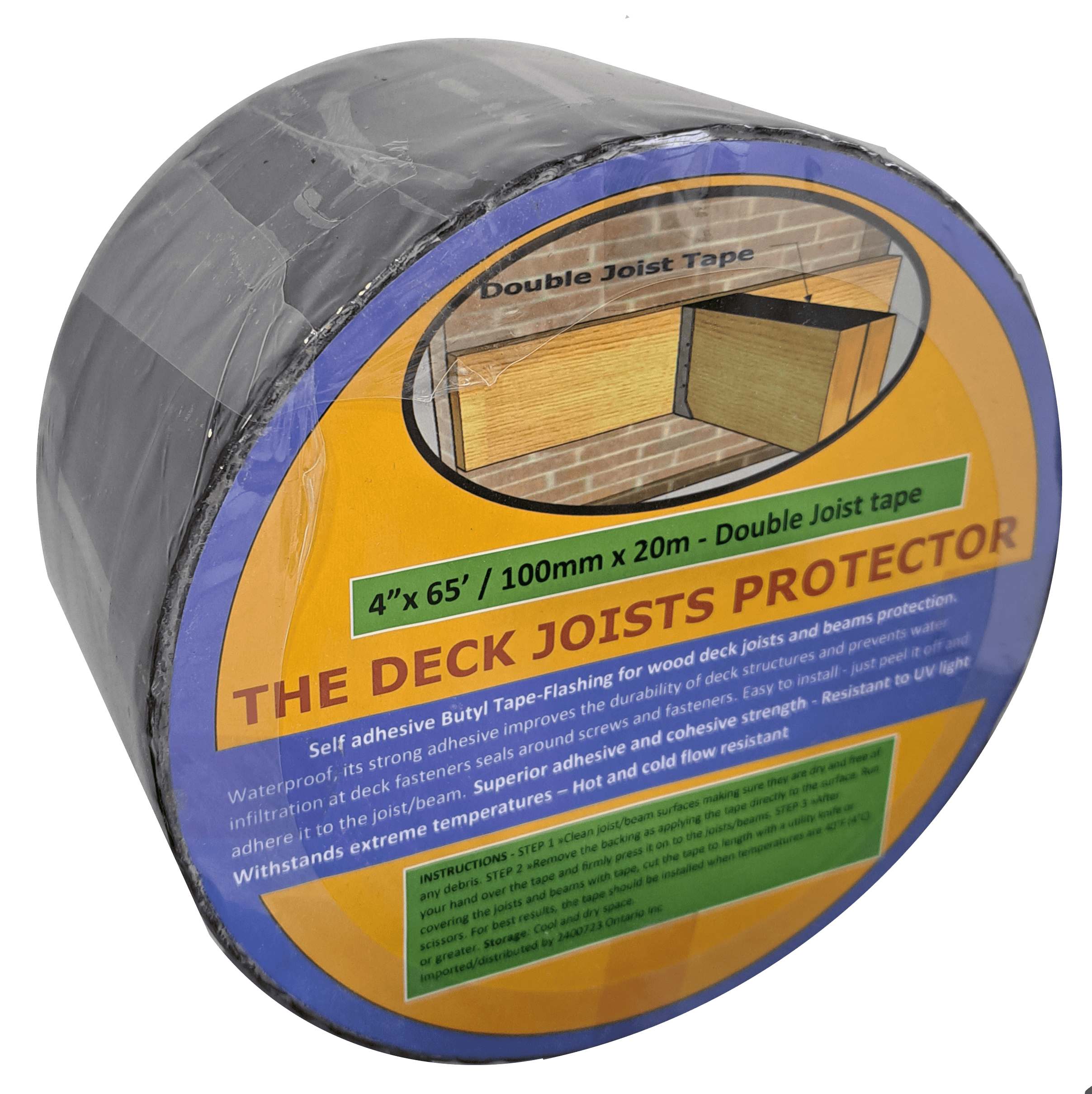 4" The Deck Joists Protector Joist Tape