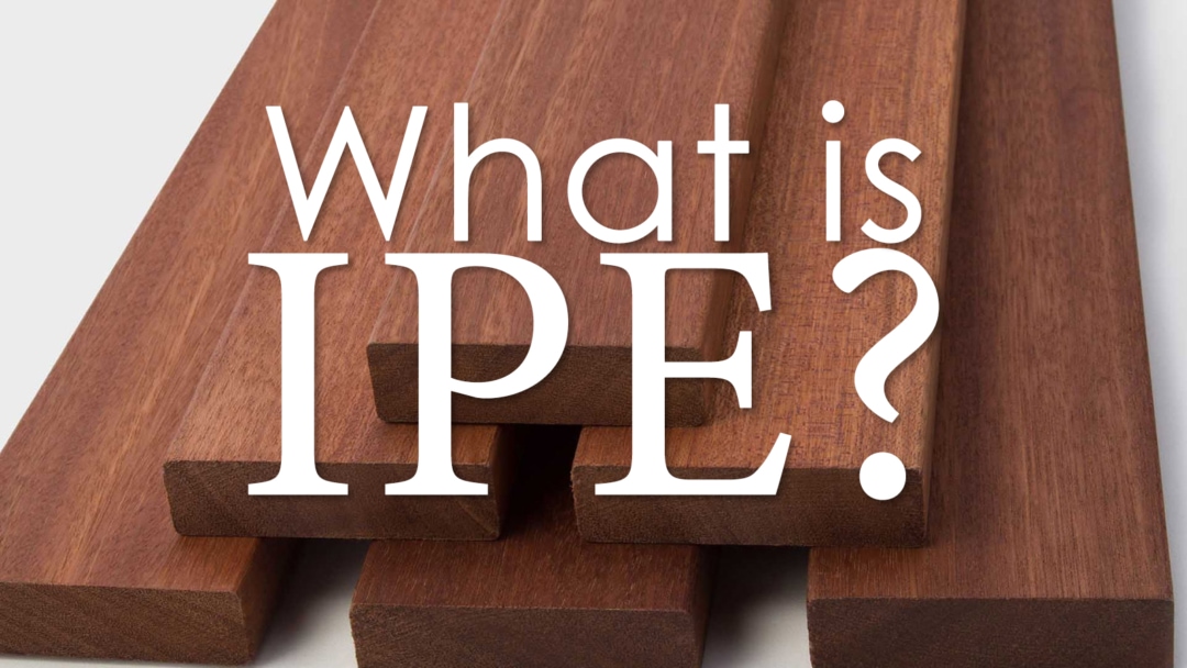 What is IPE Decking?